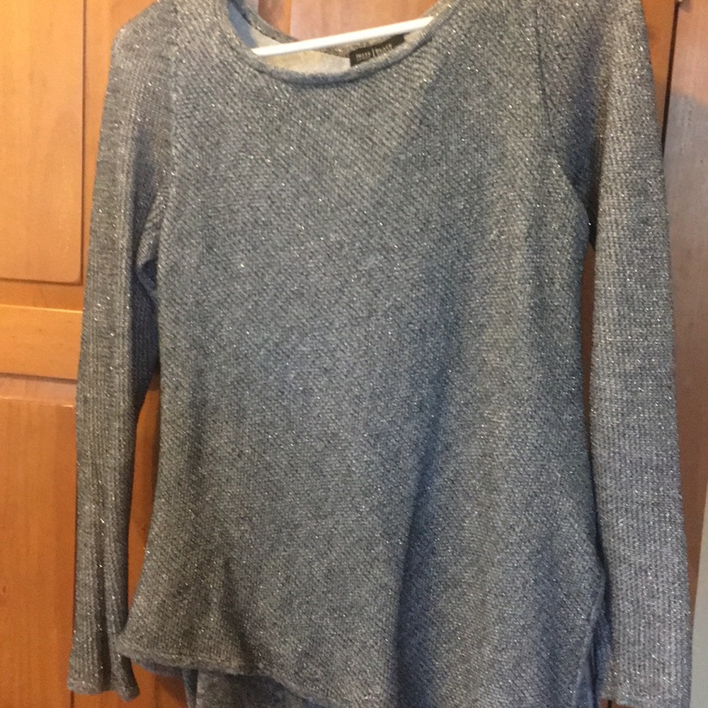 Silver Black House White Market Sweater